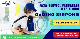 Jasa Service Mesin Cuci Gading Serpong